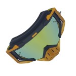 Ski, snowboard, motorcycling, cycling goggles, unisex, gold frame, multicolor lens, O11GMN